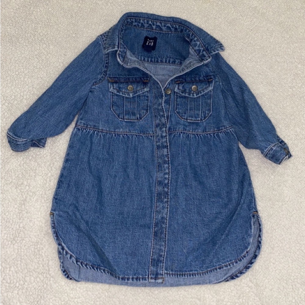 Baby Gap girls denim dress